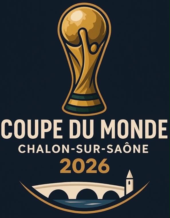 Logo officiel Coupe du Monde Chalon-sur-Saône 2026